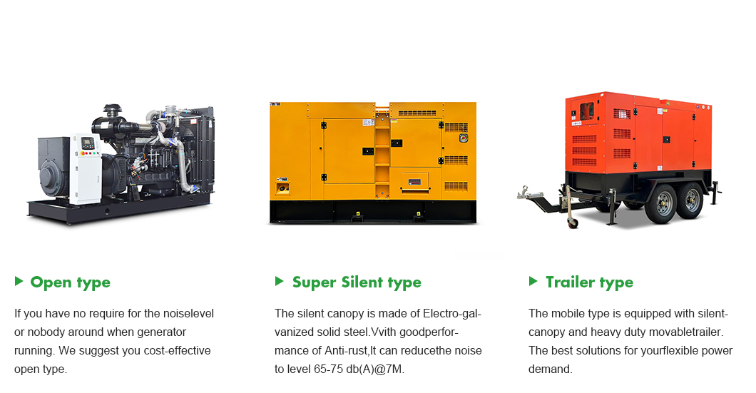 20-2500kVA SDEC Diesel Generator for Industrial Use