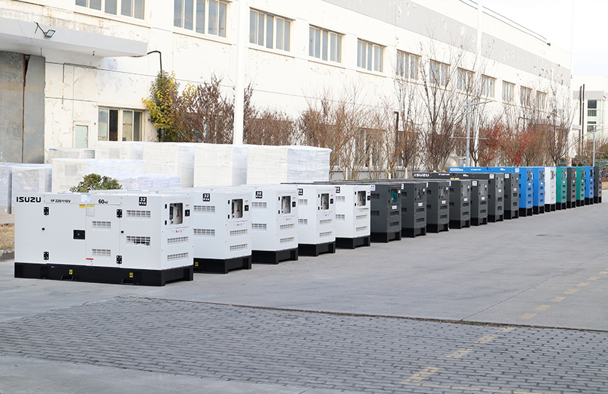 12Units Isuzu Generators& 8Units Cummins Generators project for Guyana