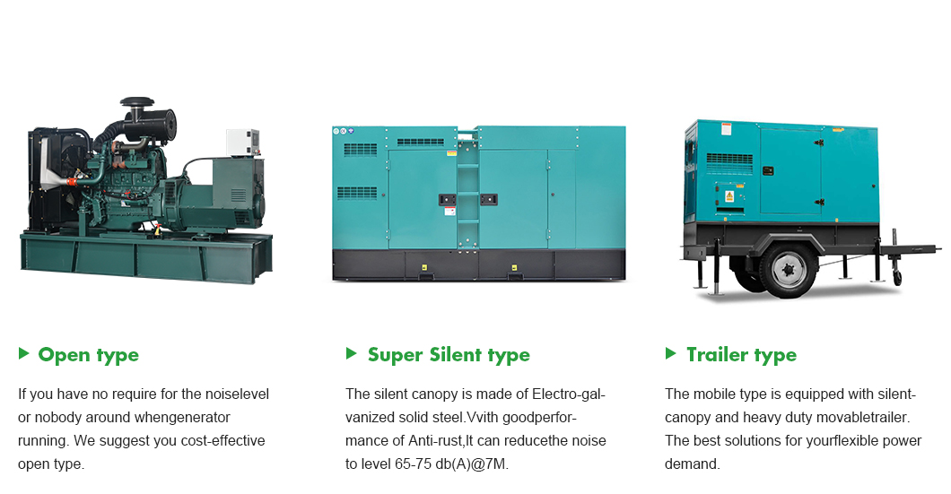150-1000kVA Silent Hyundai Generator for Standby