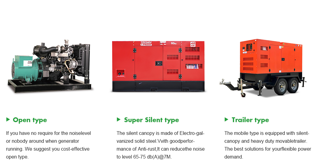 20-50kVA Efficient Isuzu Generator for Standby Power