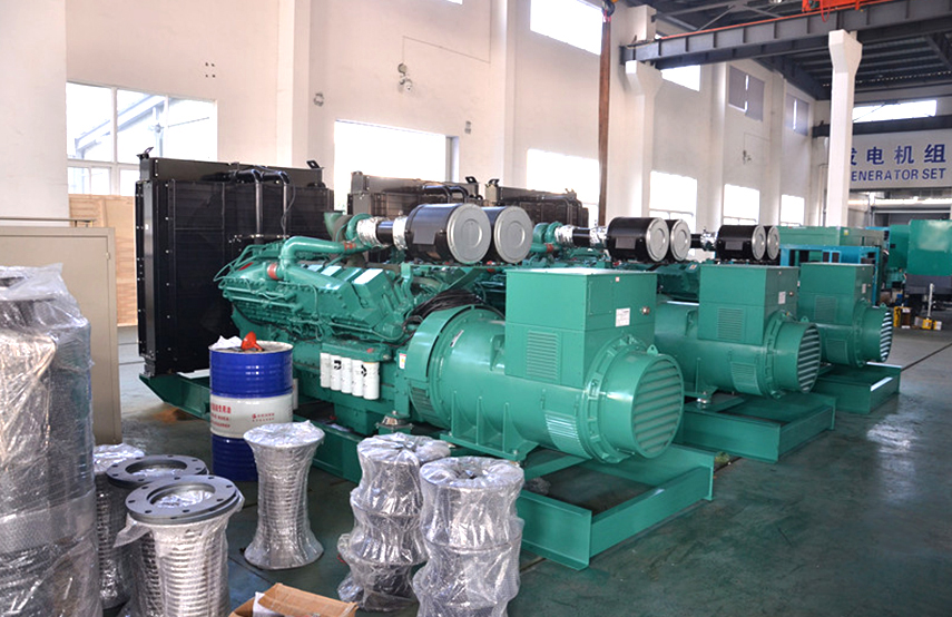3 Units 1250KVA Cummins Generators Project for Philippines Shopping mall